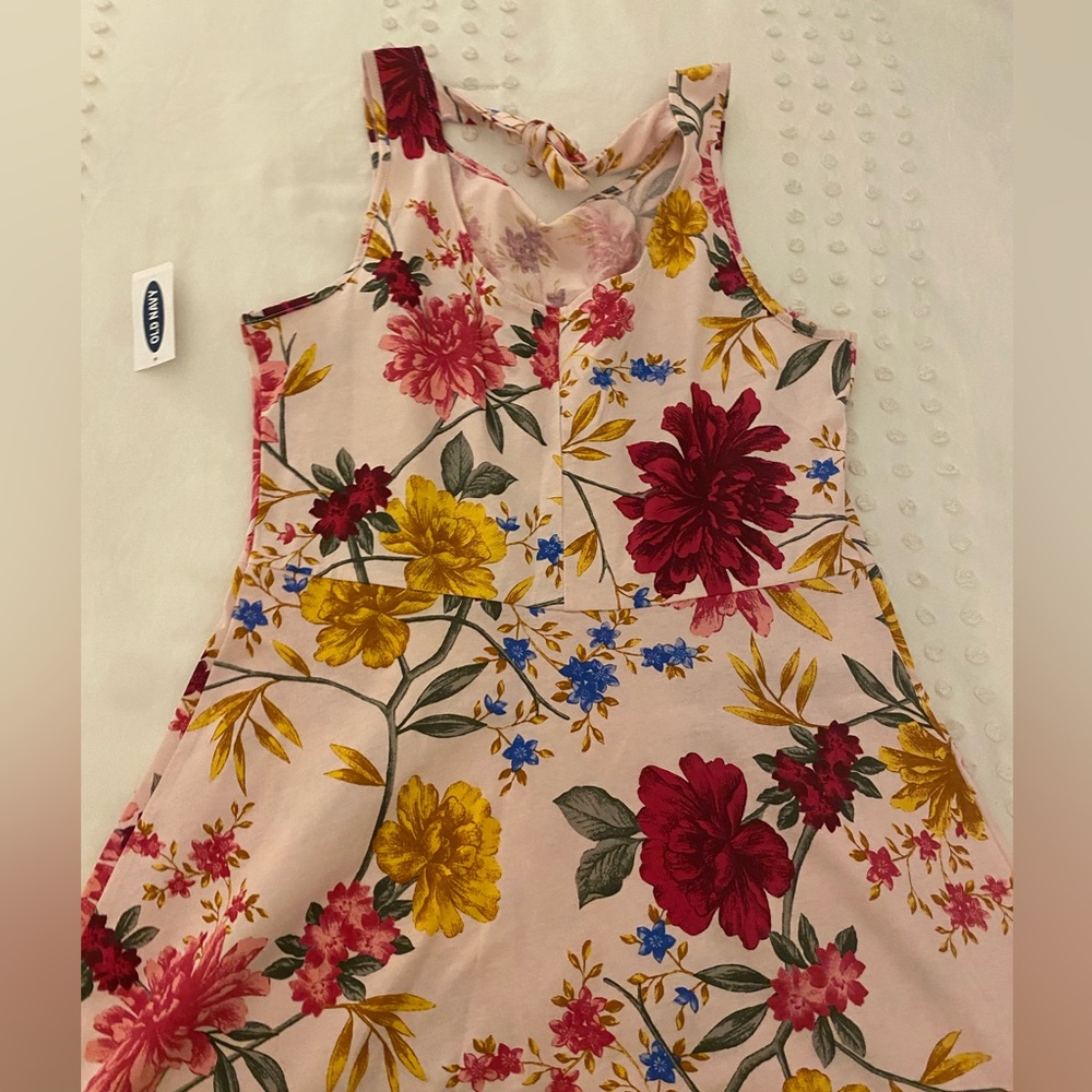 NWT old navy floral dress kids XL